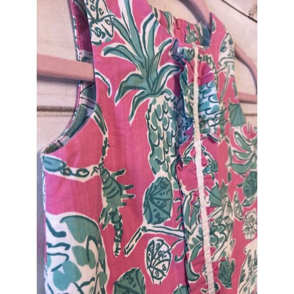 Lilly Pulitzer Girls Scorpion Bowl Shift Size 6 - Picture 2 of 5